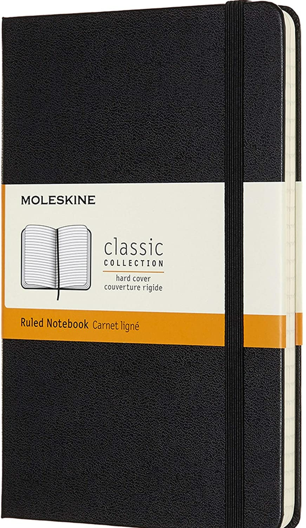 Moleskine Classic Notebook Medium Hardcover Ruled Black Whitcoulls