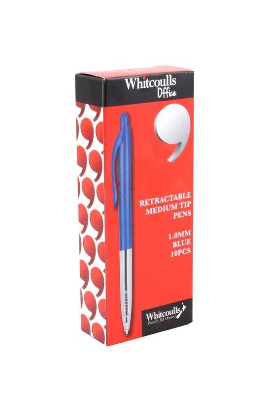 Whitcoulls Pen Medium Tip 1.0m...