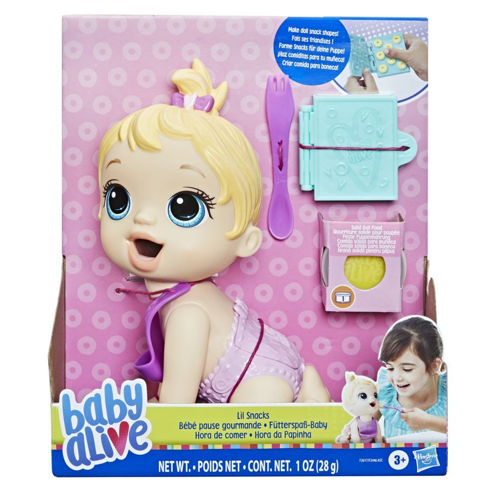 Baby Alive Lil Snacks Baby Blonde Whitcoulls
