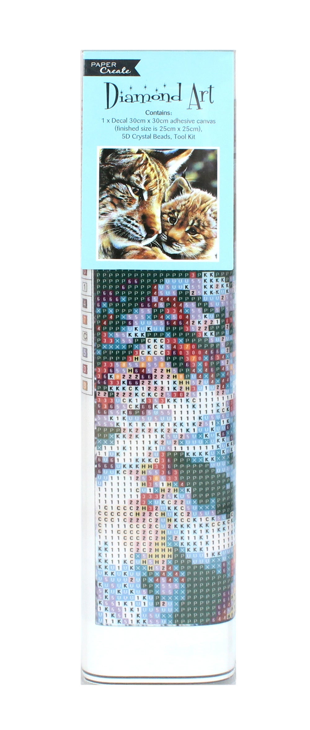 Diamond Art Crystal Beads Tiger Cub Whitcoulls