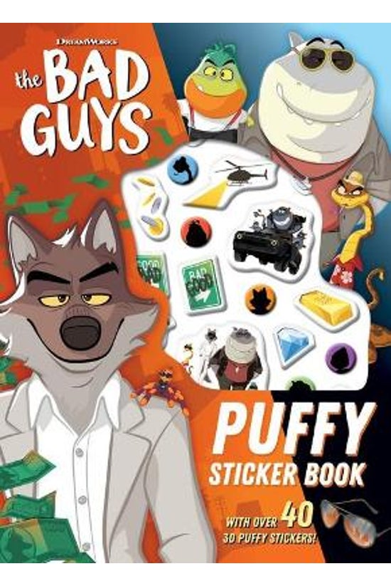 The Bad Guys Puffy Sticker Boo...