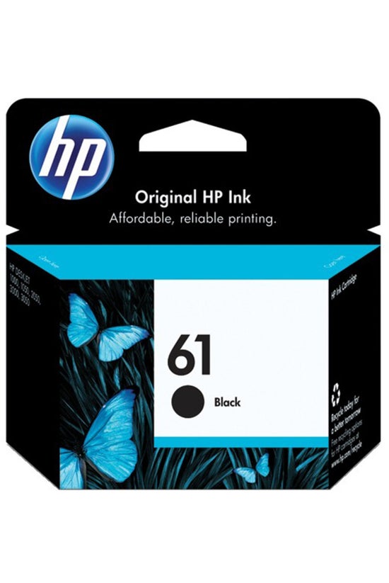 Hp Ink Cartridge 61 Black