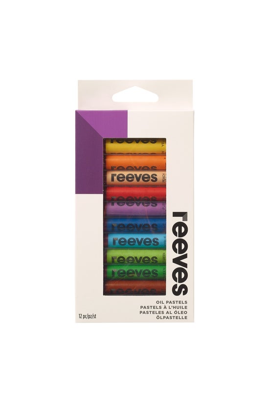 Reeves Oil Pastels Pack Of 12