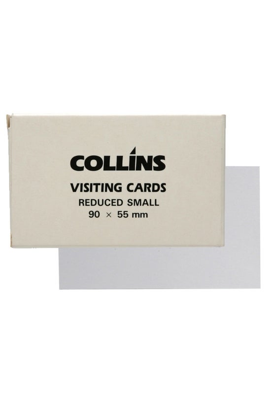 Collins Visiting Cards Reduced...