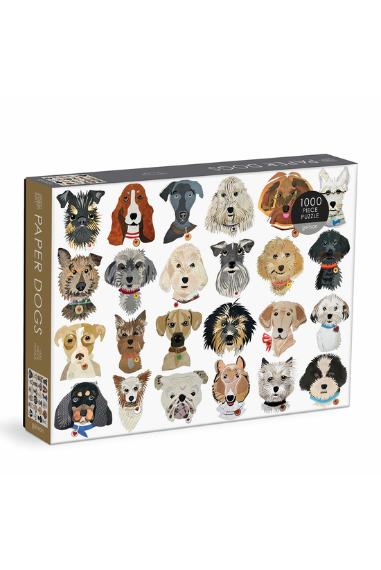 Galison Paper Dogs 1000 Piece ...