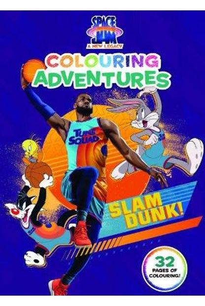 Space Jam A New Legacy: Colouring Adventures - Whitcoulls