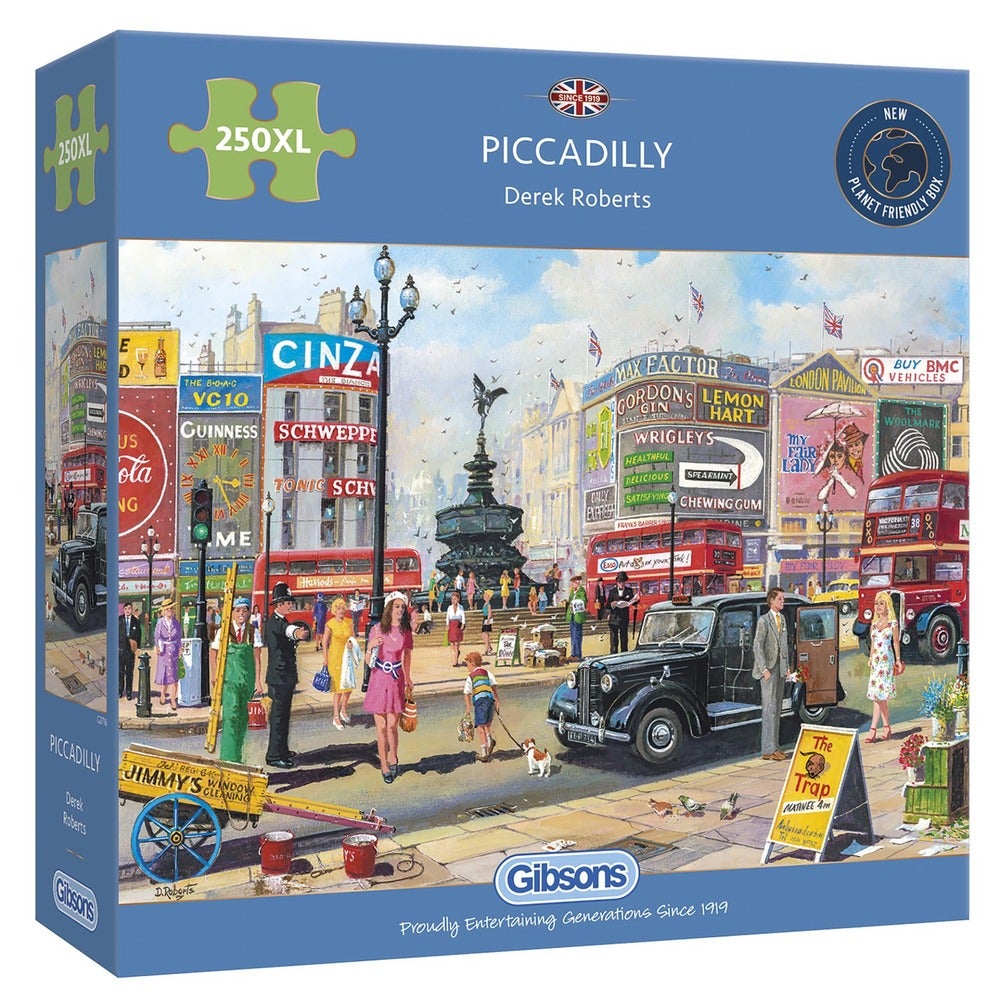Gibsons Jigsaw Piccadilly 250XL Piece Puzzle Whitcoulls