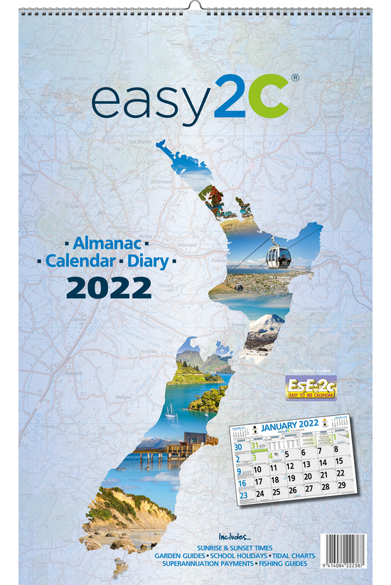 2022 Wall Calendar Large Ese-2...