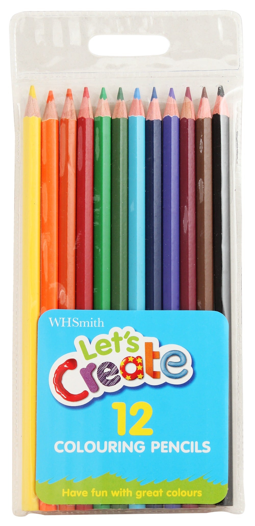 WHSmith Colouring Pencils Pack of 12 - Whitcoulls