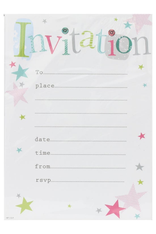Invitation Pad & Envelope ...