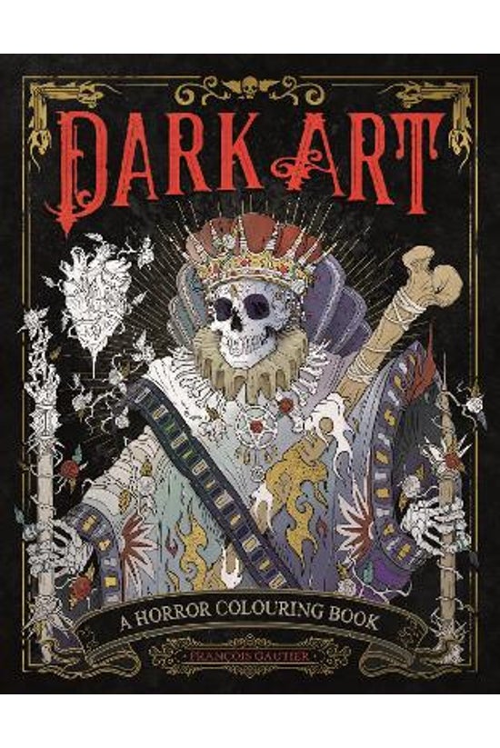 Dark Art: A Horror Colouring B...