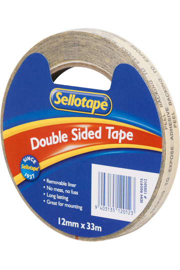 Double Sided Permanent Tape 3/4 X 500 W/ Dispenser