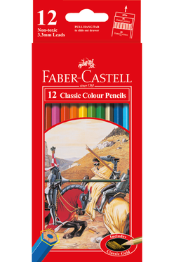 Faber-Castell Watercolour Pencil + Brush Box - 48 Pencils