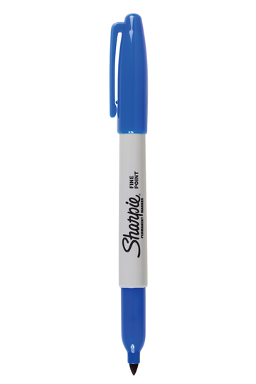  Sharpie Rub-a-Dub Permanent Marker, Fine Point, Black Ink,  1-Count : Permanent Markers : Office Products