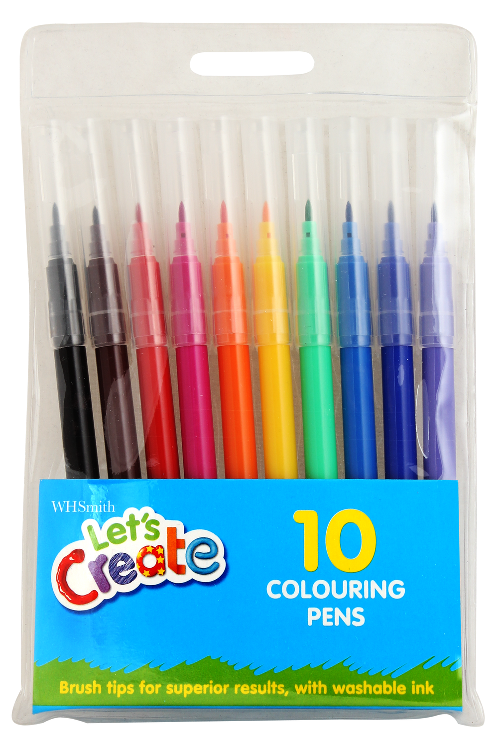 Whsmith Double-ended Fine Broad Tips Colouring Pens Pack O
