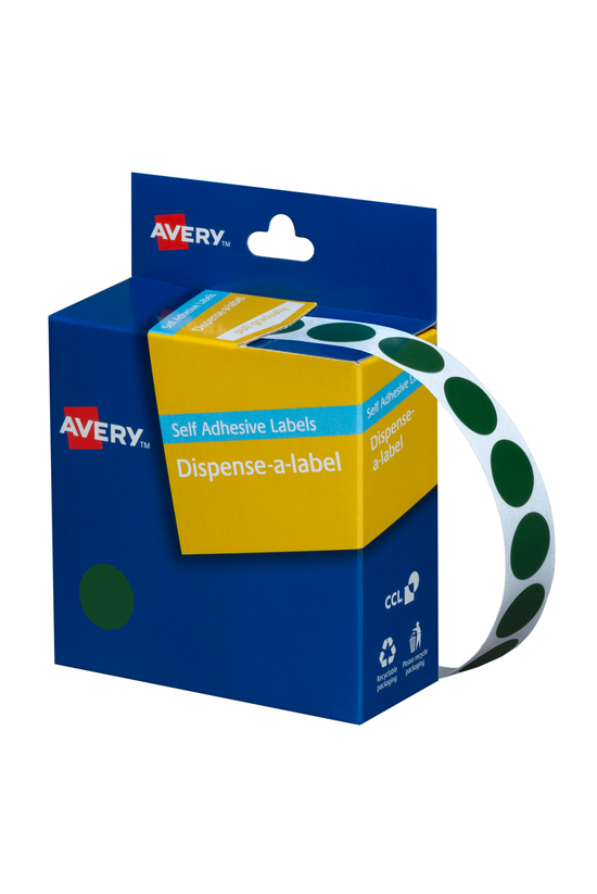 Avery Glossy White Labels Round 60mm Pack of 120 - Whitcoulls