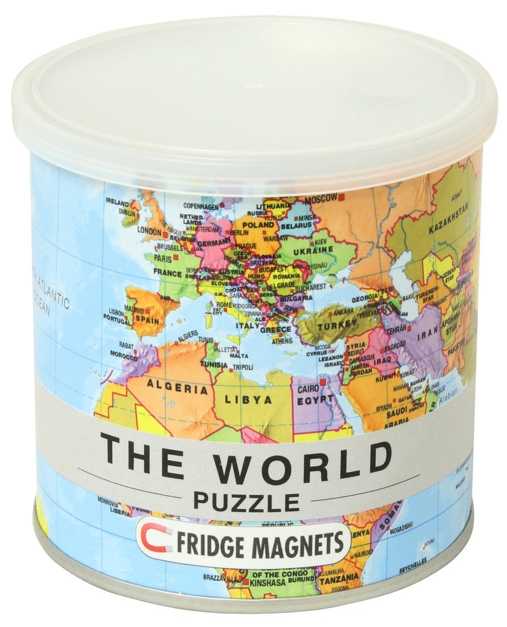 Jigsaw Puzzle Map of the World 100 Piece Whitcoulls