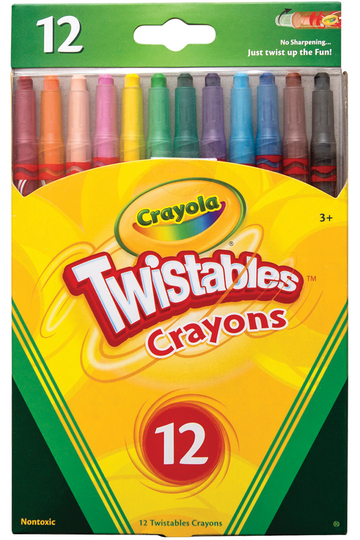 Bundle of Kids Crayola Twistables Crayons with Pouch Bag Boys And Girls