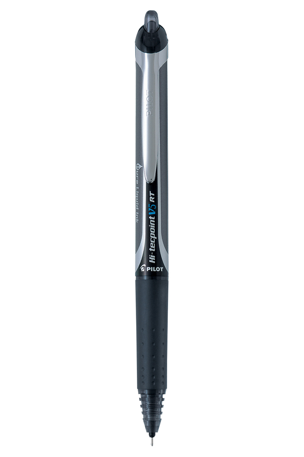 Pilot V5 Hi-Tecpoint Rollerball Pen - Fijne 0.5mm Penpunt - Blauwe Inkt - Portemonnee van 3