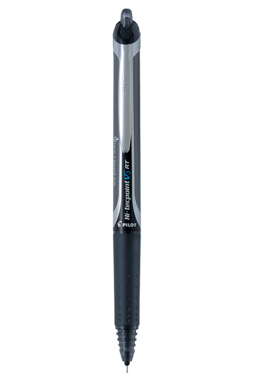 Pilot V5 Hi-Tecpoint Rollerball Pen - Fijne 0.5mm Penpunt - Blauwe Inkt - Portemonnee van 3 Pilot V5 Hi-Tecpoint Rollerball Pen - Fijne 0.5mm Penpunt - Blauwe Inkt - Portemonnee van 3