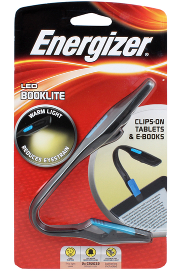 linterna Energizer Book Light Con Agarre Clip, Ideal Partitura