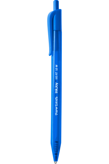 Paper Mate Inkjoy 100rt Blue Ballpoint Pen