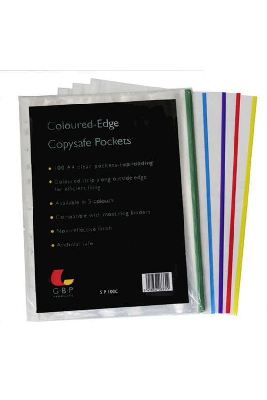 Gbp Copysafe Pockets With Colo...