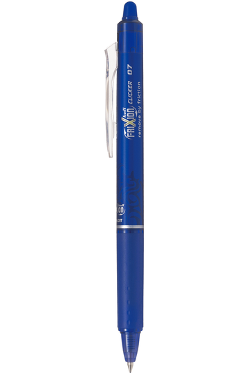 Pilot Frixion Ball Clicker Blue Erasable Pen1