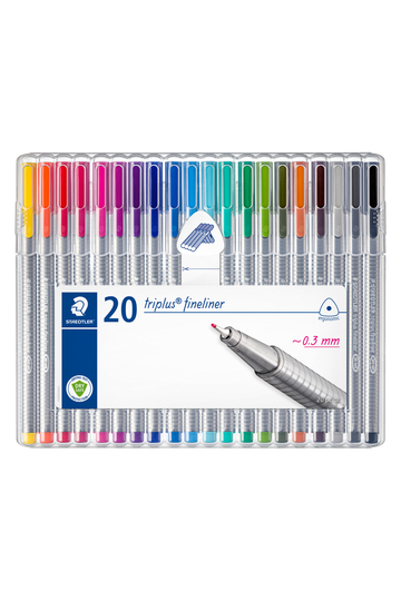 Staedtler Triplus Fineliner Pack 20
