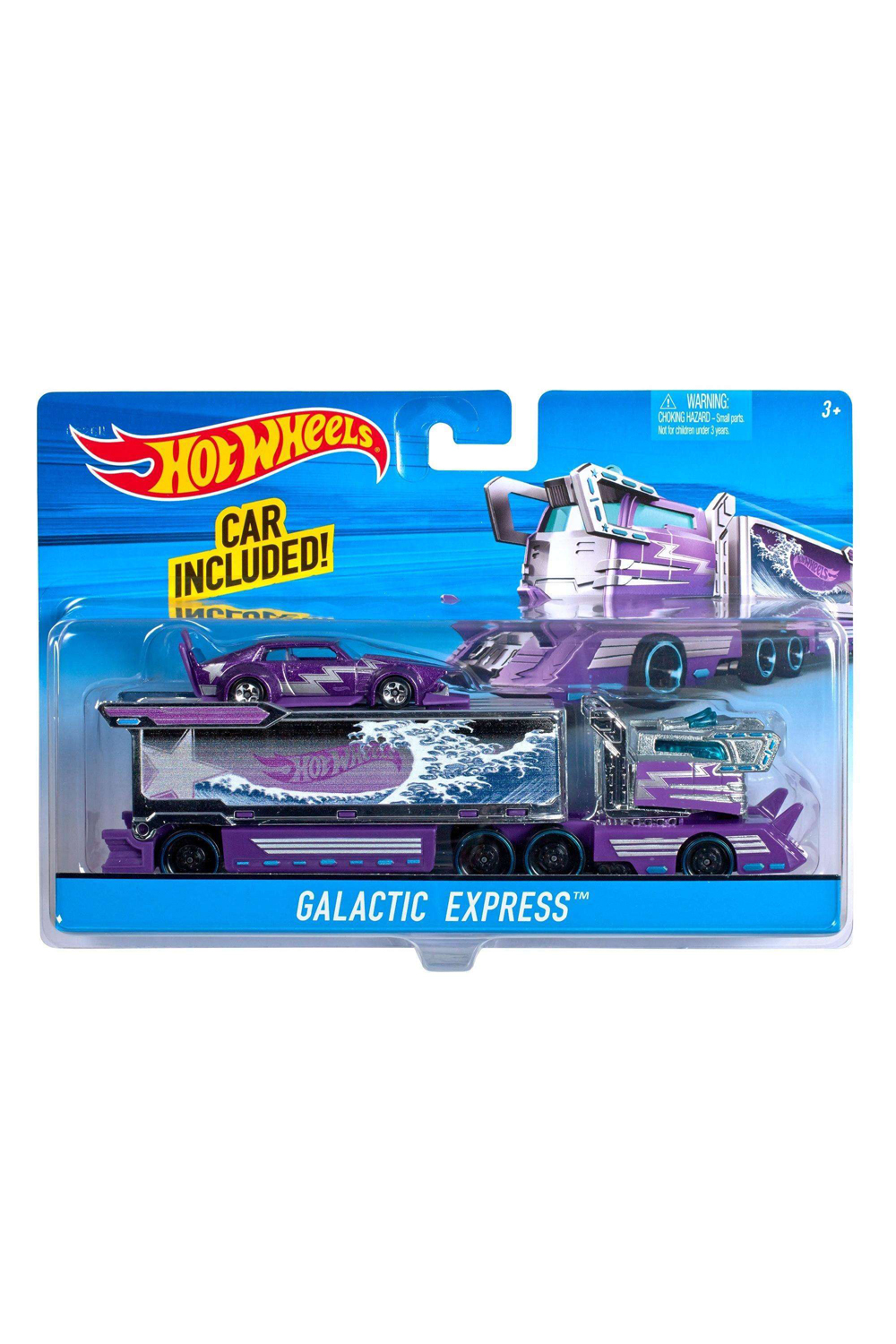 Hot Wheels Galactic Express スーパーリグ Hot Wheels Galactic Express Super Rigs Car Included Purple