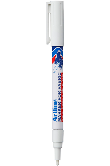 Artline Fabric Permanent Marker Pen Artline EKC-1 47177 White