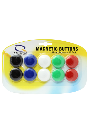Quartet Magnetic Buttons 30mm 10 Pack