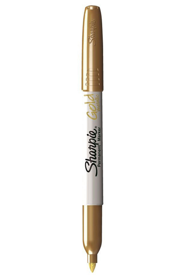 Sharpie Permanent Marker Fine Gold Metallic - Main Image