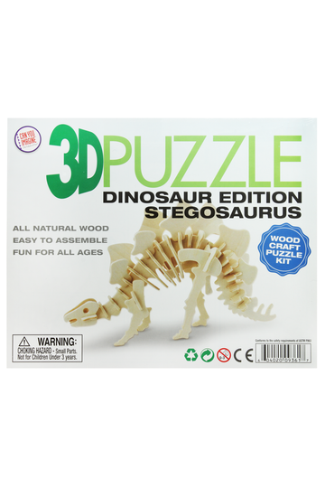 Kids Interactive Dinosaur Wooden Puzzle Kit Educational Toy Supplies