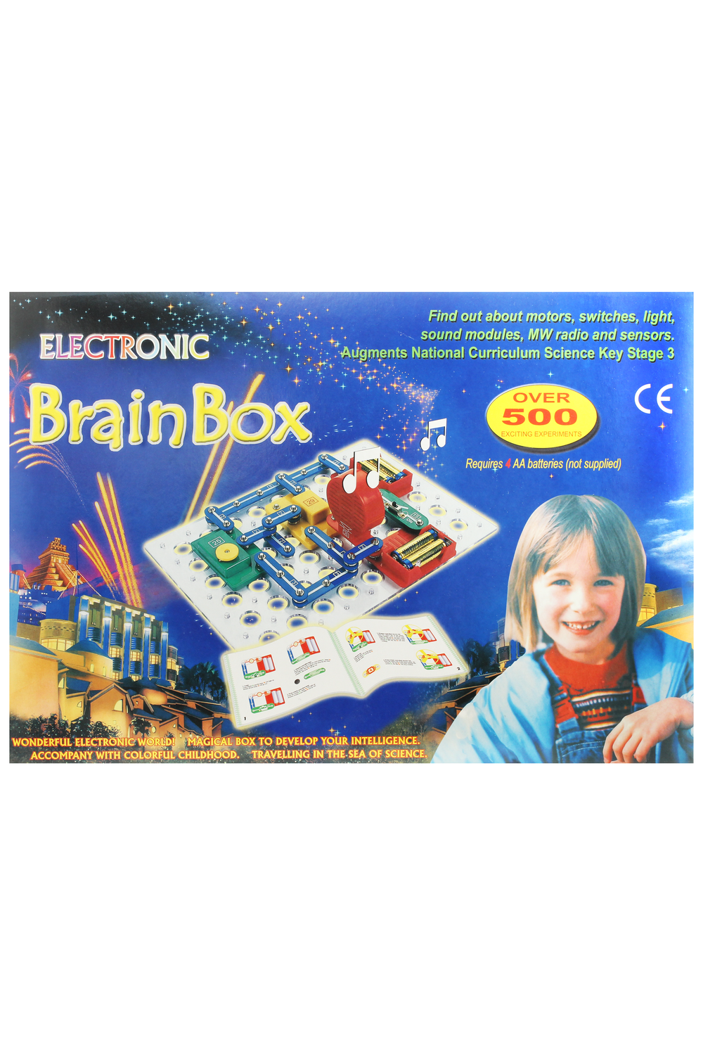Electronic Brain Box: Over 500 Exciting Experiments Scienc