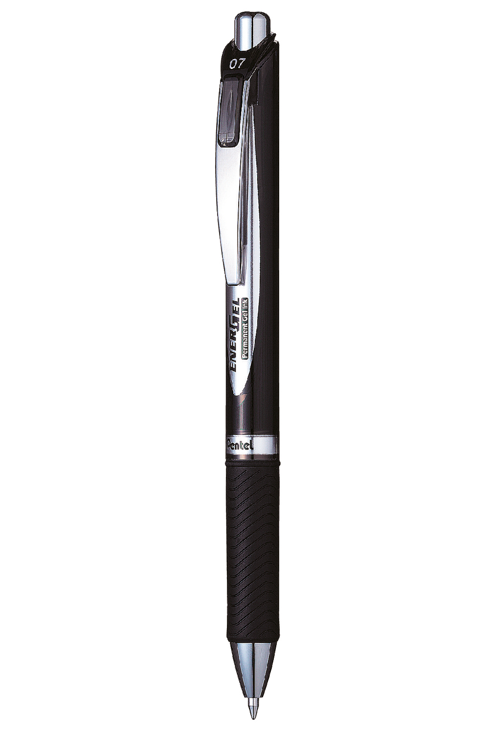 Pentel Energel Retractable Rollerball Pen Black