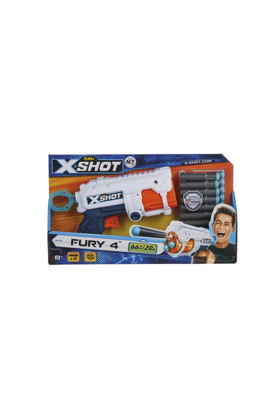 X-shot Excel Fury 4 Dart Gun