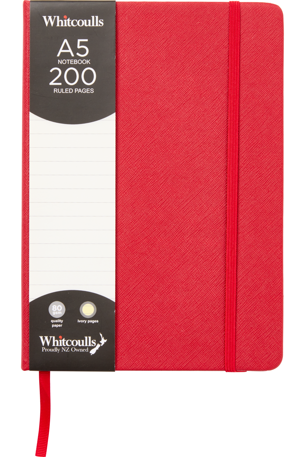Samsill Hardcover Notebook, Classic Size Professional Notebook Journal, PU Leather Cover, 5.25 Inch X 8.25 Inch, 120 Ruled Sheets (240 Pages), Blue - View #6