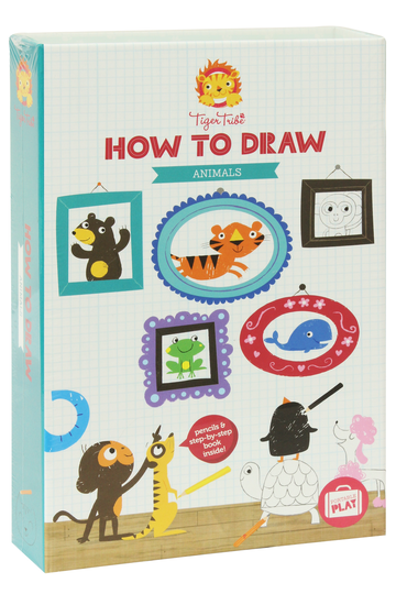 Tiger Tribe How To Draw Animals | Whitcoulls Tiger Tribe How To Draw Animals | Whitcoulls