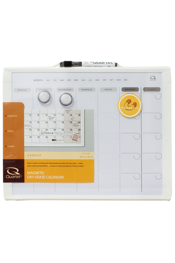 Quartet Whiteboard Calendar 28cm X 36cm