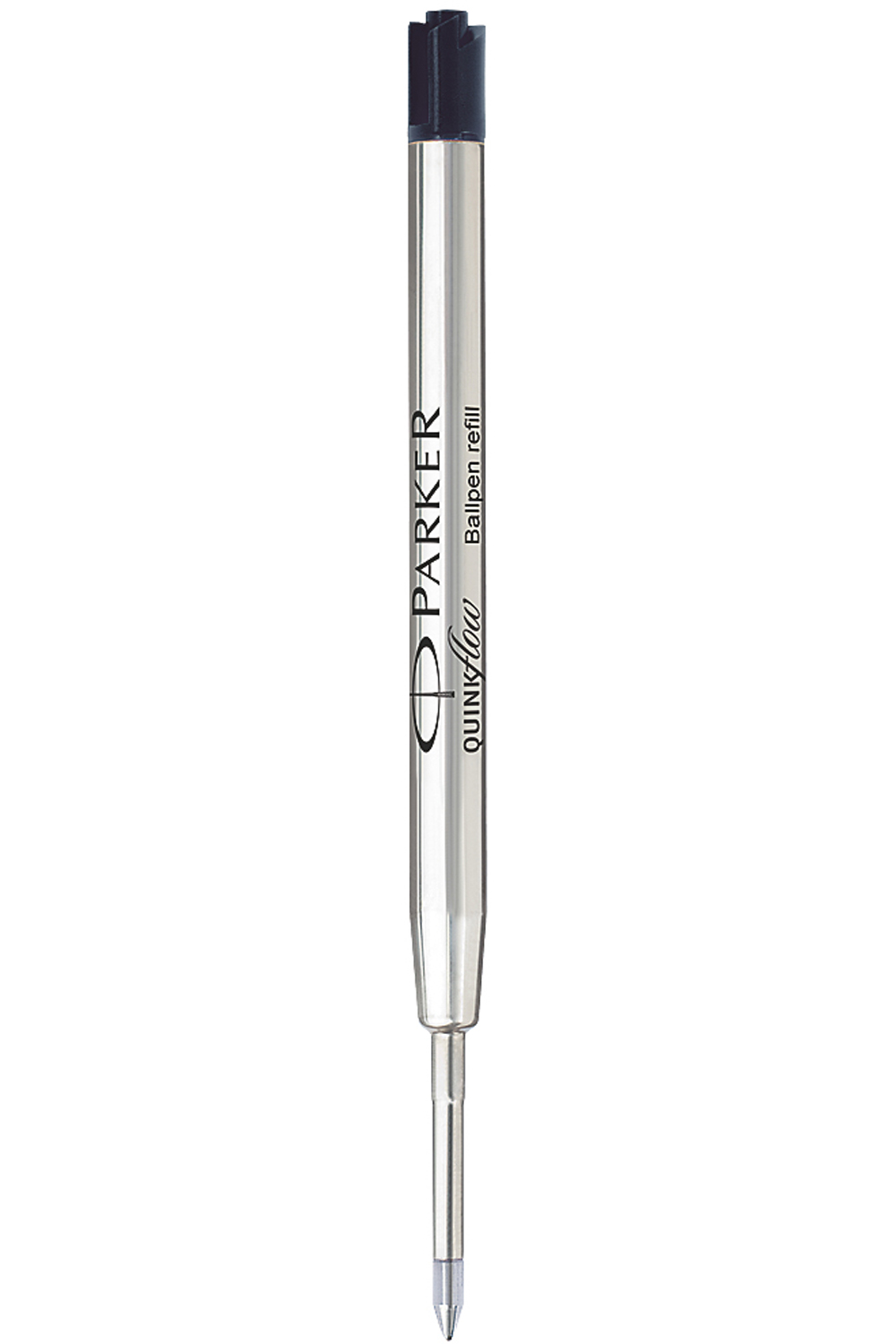 5x Parker Quink Flow Ballpoint Pen Refills – Medium 1.0mm Nib – Black Ink – Made India
