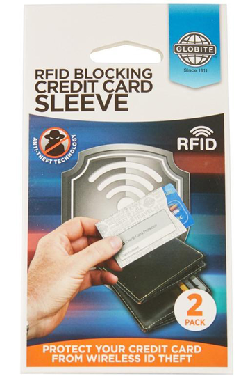 Globite Rfid Blocking Credit Card Sleeve | Travel Accessorie Globite Rfid Blocking Credit Card Sleeve | Travel Accessorie