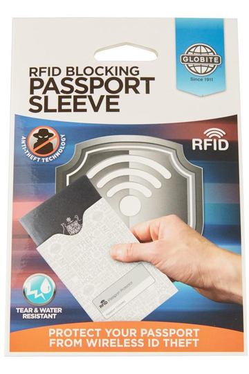 Globite Rfid Blocking Passport Sleeve | Travel Accessories & Globite Rfid Blocking Passport Sleeve | Travel Accessories &