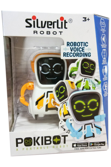 Underholde Ejeren Bange for at dø Silverlit Pokibot Square Portable Robot Assorted | Whitcoulls