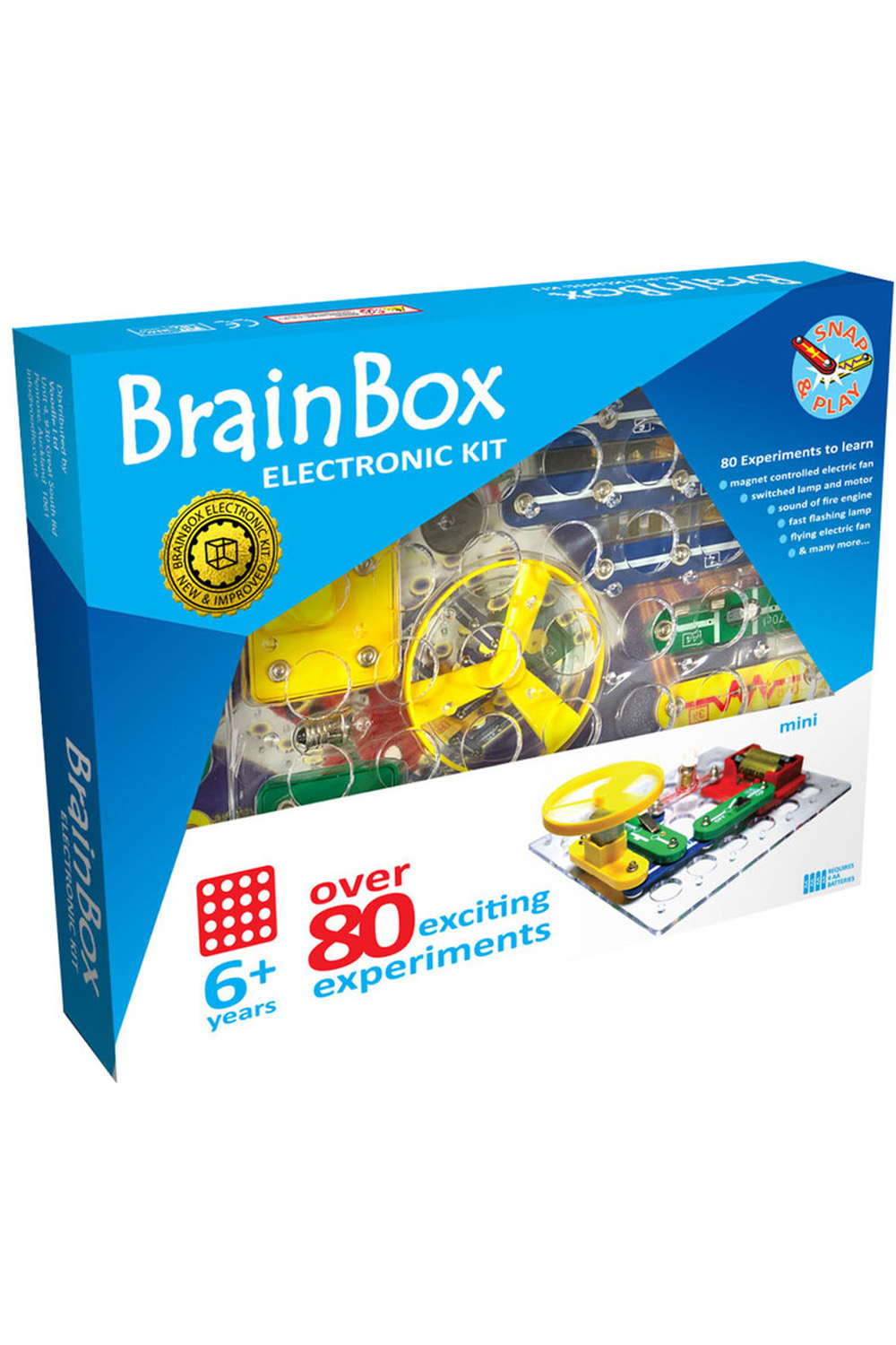 Brain Box Mini 80 Experiments Science Nature