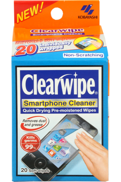 Clearwipe Smartphone Cleaner Pack Of 20