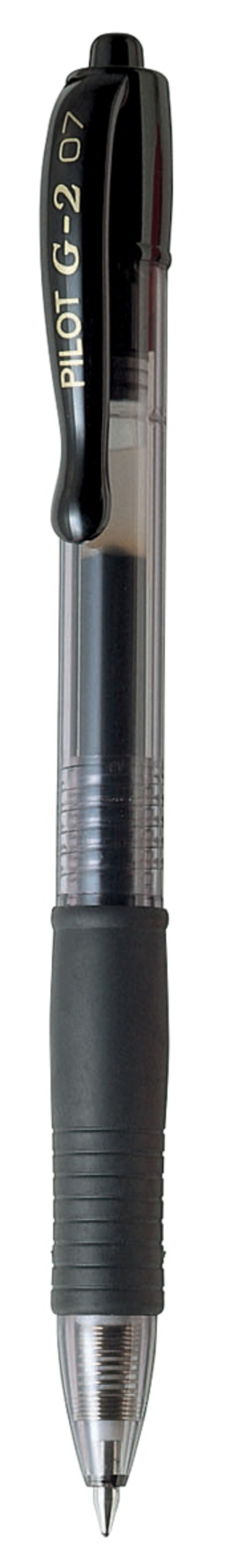 Pilot Gel Ink Pen G2 Retractable Fine 0.7mm Black - Whitcoulls
