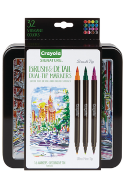 12 Color Dual Tip Sketch Markers by Artist's Loft™