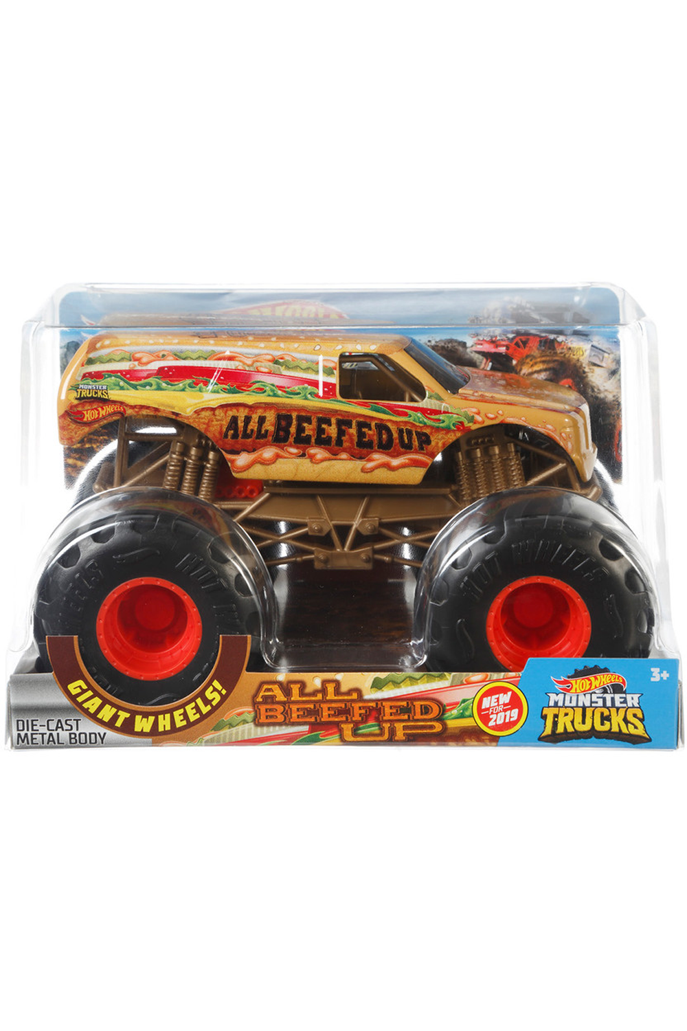 Hot Wheels Monster Trucks 1:24 Die-cast Trucks Assorted Ca