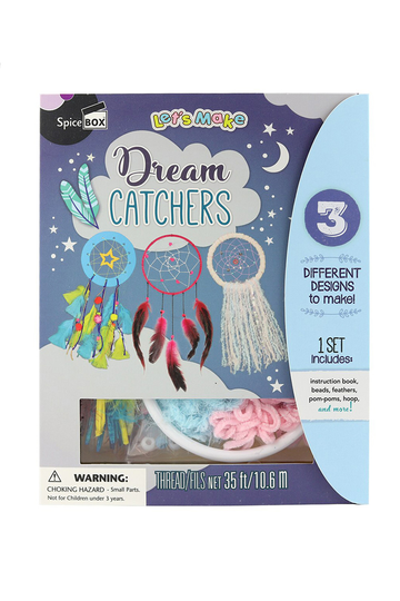 Dream Catcher Kit for Kids, Set of 12